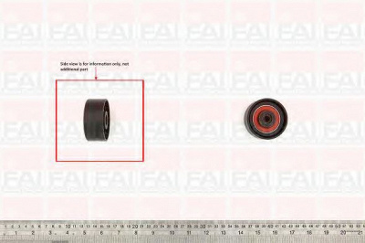 FAI AUTOPARTS t9594 -  Паразитный / ведущий ролик, поликлиновой ремень